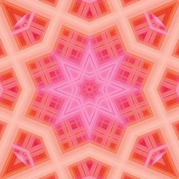 Star seamless pattern. Line pattern.  Kaleidoscopic background Stock Photos