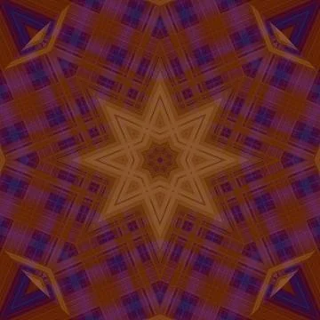 Star seamless pattern. Line pattern.  Kaleidoscopic background 스톡 사진