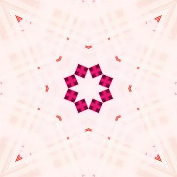 Star seamless pattern. Line pattern.  Kaleidoscopic background 스톡 사진