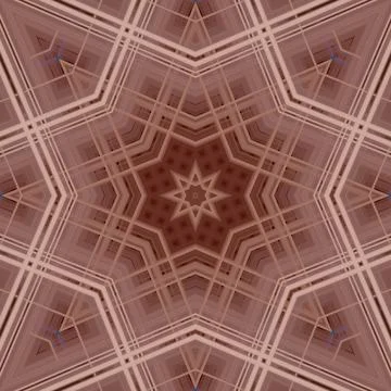 Star seamless pattern. Line pattern.  Kaleidoscopic background Foto stock