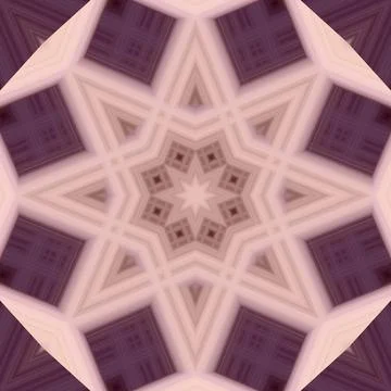 Star seamless pattern. Line pattern.  Kaleidoscopic background Foto stock