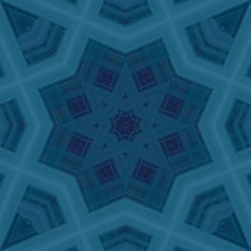 Star seamless pattern. Line pattern.  Kaleidoscopic background Foto stock