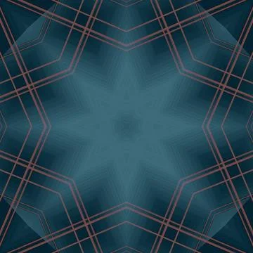 Star seamless pattern. Line pattern.  Kaleidoscopic background Foto stock