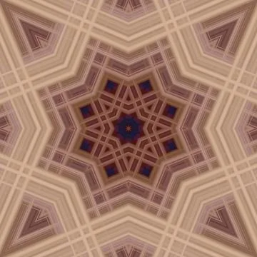 Star seamless pattern. Line pattern.  Kaleidoscopic background Foto stock