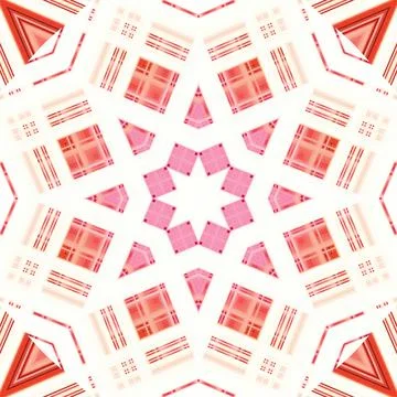 Star seamless pattern. Line pattern.  Kaleidoscopic background Foto stock