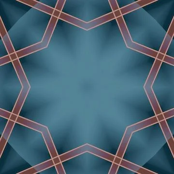 Star seamless pattern. Line pattern.  Kaleidoscopic background Foto stock