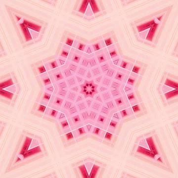 Star seamless pattern. Line pattern.  Kaleidoscopic background Foto stock