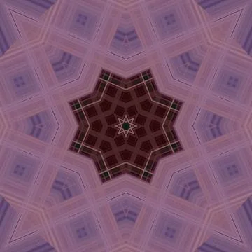 Star seamless pattern. Line pattern.  Kaleidoscopic background Foto stock