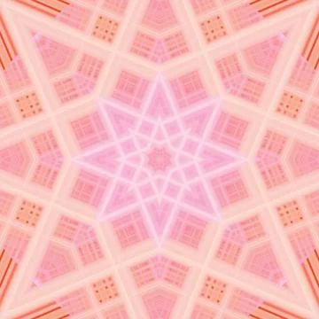 Star seamless pattern. Line pattern.  Kaleidoscopic background 스톡 사진