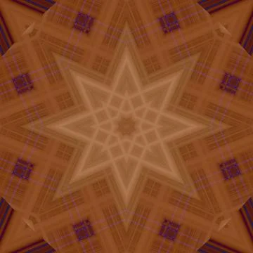 Star seamless pattern. Line pattern.  Kaleidoscopic background 写真素材