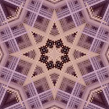 Star seamless pattern. Line pattern.  Kaleidoscopic background 写真素材