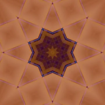 Star seamless pattern. Line pattern.  Kaleidoscopic background 스톡 사진