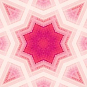 Star seamless pattern. Line pattern.  Kaleidoscopic background Stock Photos