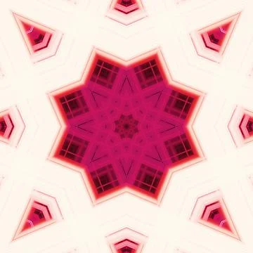 Star seamless pattern. Line pattern.  Kaleidoscopic background 스톡 사진