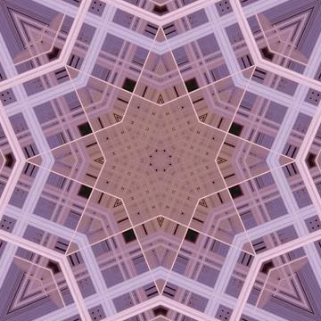 Star seamless pattern. Line pattern.  Kaleidoscopic background Stock Photos