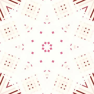 Star seamless pattern. Line pattern.  Kaleidoscopic background Foto stock