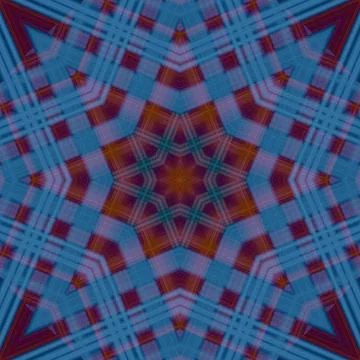 Star seamless pattern. Line pattern.  Kaleidoscopic background Stock Photos