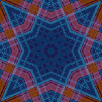 Star seamless pattern. Line pattern.  Kaleidoscopic background 스톡 사진