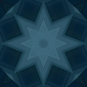 Star seamless pattern. Line pattern.  Kaleidoscopic background Foto stock