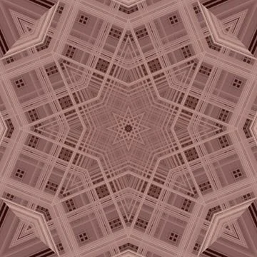 Star seamless pattern. Line pattern.  Kaleidoscopic background Stock Photos