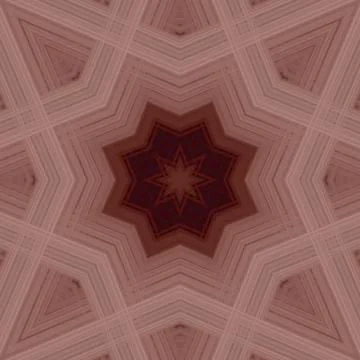 Star seamless pattern. Line pattern.  Kaleidoscopic background Foto stock