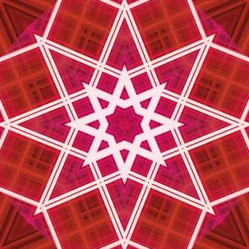 Star seamless pattern. Line pattern.  Kaleidoscopic background Stock Photos