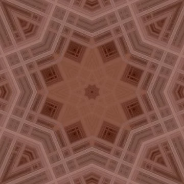 Star seamless pattern. Line pattern.  Kaleidoscopic background Foto stock