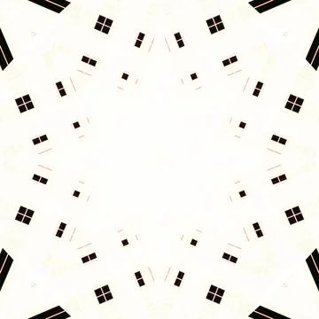 Star seamless pattern. Line pattern.  Kaleidoscopic background Stockfoto's