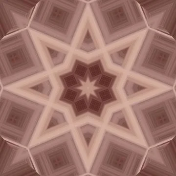 Star seamless pattern. Line pattern.  Kaleidoscopic background Foto stock