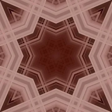 Star seamless pattern. Line pattern.  Kaleidoscopic background Stock Photos