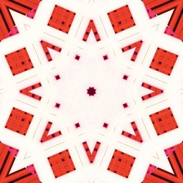Star seamless pattern. Line pattern.  Kaleidoscopic background Foto stock