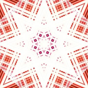 Star seamless pattern. Line pattern.  Kaleidoscopic background 스톡 사진