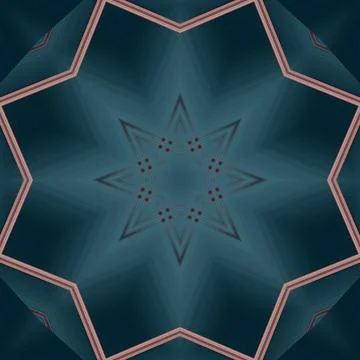 Star seamless pattern. Line pattern.  Kaleidoscopic background Stock Photos