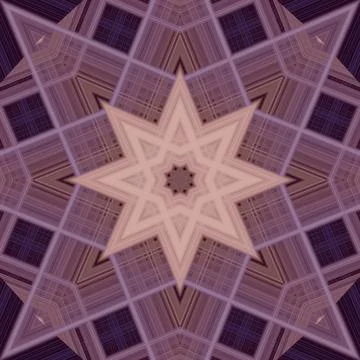 Star seamless pattern. Line pattern.  Kaleidoscopic background 写真素材