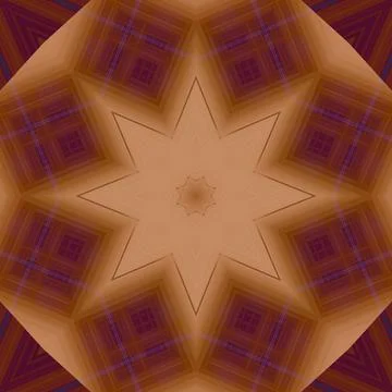 Star seamless pattern. Line pattern.  Kaleidoscopic background 스톡 사진