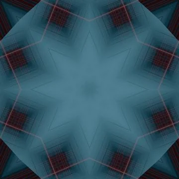Star seamless pattern. Line pattern.  Kaleidoscopic background 스톡 사진