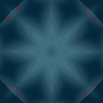 Star seamless pattern. Line pattern.  Kaleidoscopic background Foto stock