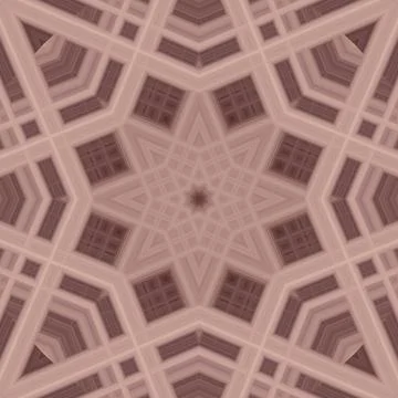 Star seamless pattern. Line pattern.  Kaleidoscopic background Foto stock