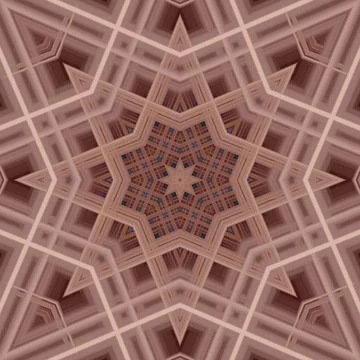 Star seamless pattern. Line pattern.  Kaleidoscopic background Stock Photos