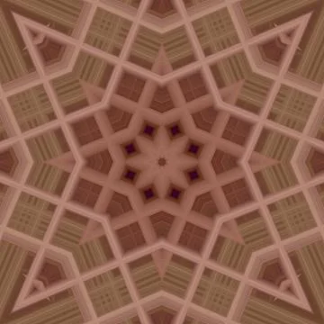 Star seamless pattern. Line pattern.  Kaleidoscopic background Stock Photos