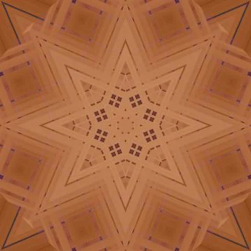 Star seamless pattern. Line pattern.  Kaleidoscopic background 스톡 사진