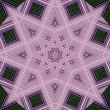 Star seamless pattern. Line pattern.  Kaleidoscopic background Foto stock