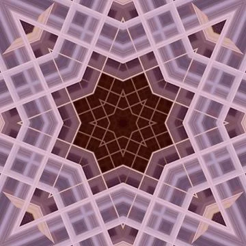 Star seamless pattern. Line pattern.  Kaleidoscopic background 스톡 사진