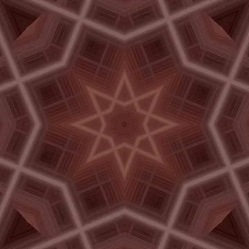 Star seamless pattern. Line pattern.  Kaleidoscopic background 스톡 사진