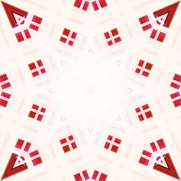 Star seamless pattern. Line pattern.  Kaleidoscopic background 스톡 사진
