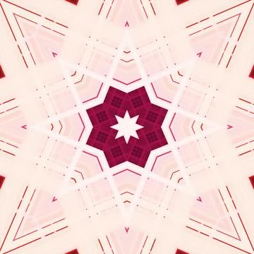 Star seamless pattern. Line pattern.  Kaleidoscopic background 스톡 사진