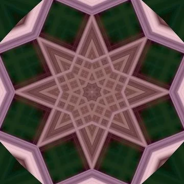 Star seamless pattern. Line pattern.  Kaleidoscopic background Foto stock