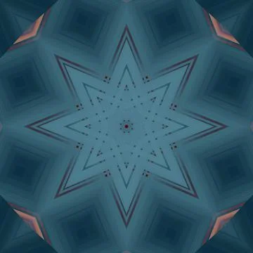 Star seamless pattern. Line pattern.  Kaleidoscopic background 스톡 사진