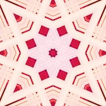 Star seamless pattern. Line pattern.  Kaleidoscopic background 写真素材