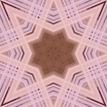 Star seamless pattern. Line pattern.  Kaleidoscopic background Stockfoto's